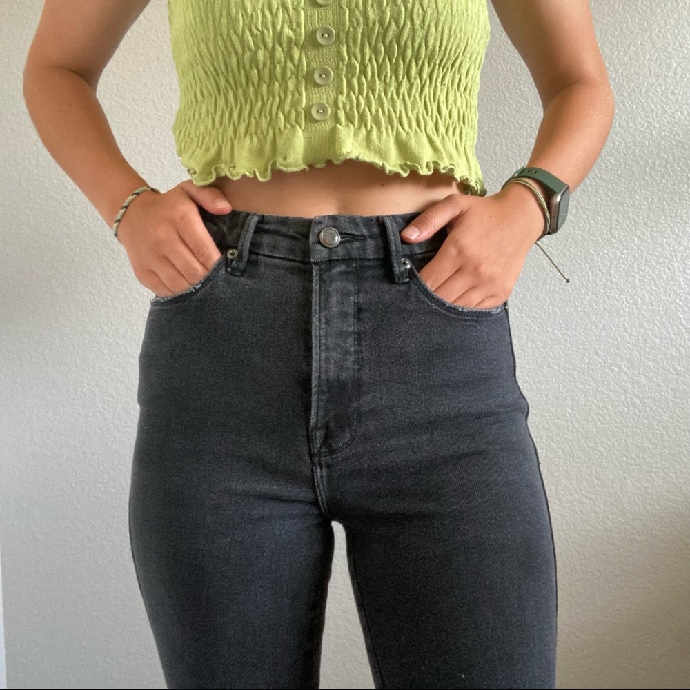 GOOD AMERICAN black jeans